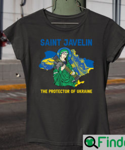 Saint Javelin The Protector Of Ukraine Shirts