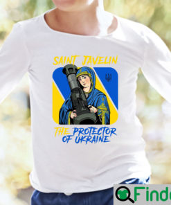 Saint Javelin The Protector Of Ukraine Sweatshirt Peace Love Ukrainian2