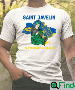 Saint Javelin The Protector Of Ukraine T Shirt