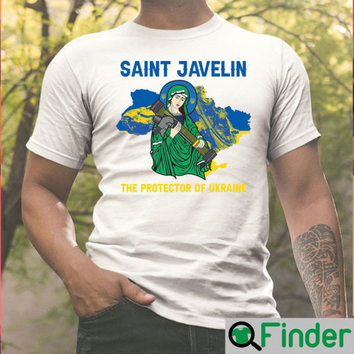 Saint Javelin The Protector Of Ukraine T Shirt