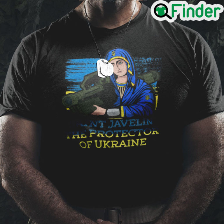 Saint Javelin TShirt The Protector Of Ukraine QFinder Trending