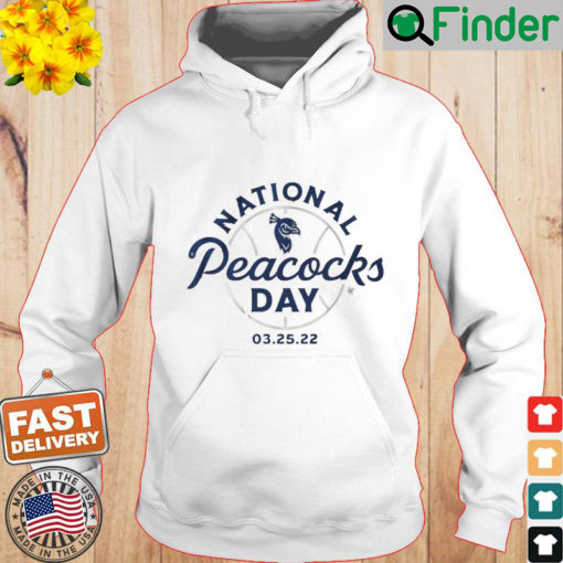 Saint Peters Basketball National Peacocks Day Hoodie