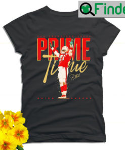 San Francisco 49ers Deion Sanders Prime Time signature T shirt