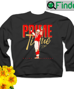 San Francisco 49ers Deion Sanders Prime Time signature sweatshirt