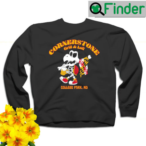 Skeleton Turtle Cornerstone Grill and Loft College Park MD sweatshirt