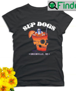 Skull cup Sup Dogs Greenville NC T shirt