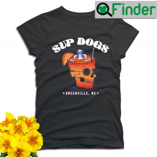 Skull cup Sup Dogs Greenville NC T shirt