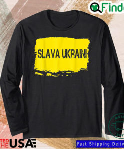 Slava Ukraini Stop Russian Support Ukraine I Stand With Ukraine Sweatshirt