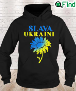 Slava Ukraini Sunflower Ukraine Peace Ukraine Hoodie