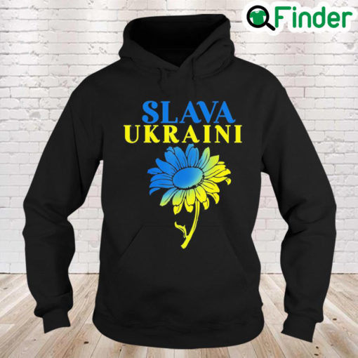 Slava Ukraini Sunflower Ukraine Peace Ukraine Hoodie