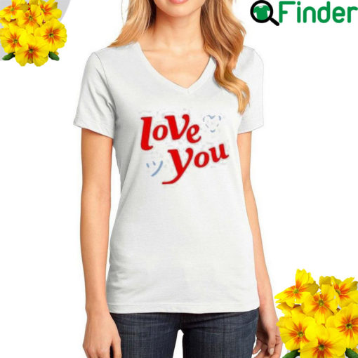 Smile Heart Love You T Shirt