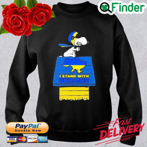 Snoopy I Stand With Ukraine Sweatshirt