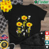 Snoopy sunflower love hope faith T shirt