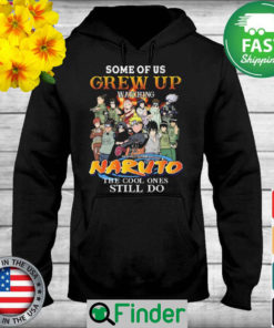 Some of us grew up watching Naruto the cool ones still signature Hoodie