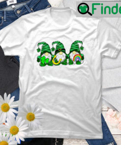 St Patricks Day Gnomes Shamrock Family Matching T Shirt