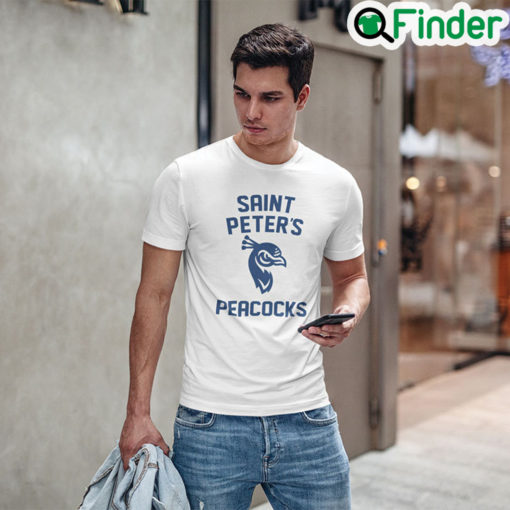 St Peters Peacocks Tee Shirt Saint Peters Peacocks