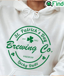 St. Patricks Brewing Lucky Dad Mom Sweatshirt