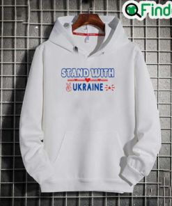 Stand With Peace Peace Ukraine Hoodie