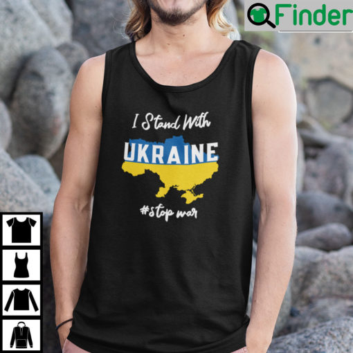 Stand With Ukraine Stop War Tank Top