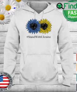 Stand with Ukraine Sunflower Hoodie