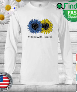 Stand with Ukraine Sunflower Long Sleeve