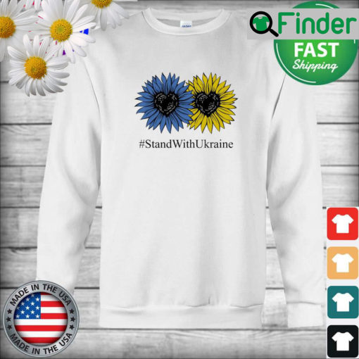 Stand with Ukraine Sunflower Sweatshirt