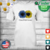 Stand with Ukraine Sunflower T Shirt