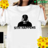 Star Wars Holocron Sith Happens Shirt