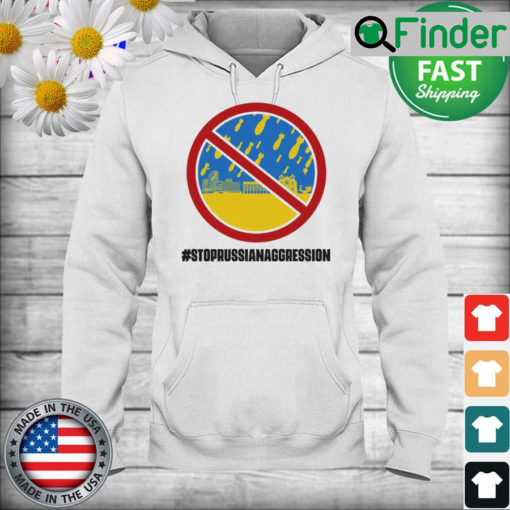 Stop Russian Aggression Support Ukraine Hoodie