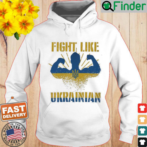 Stop Russian Fight like Ukrainian Stand with Ukraine Fuck Putin Hoodie