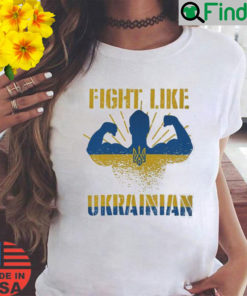 Stop Russian Fight like Ukrainian Stand with Ukraine Fuck Putin T Shirt