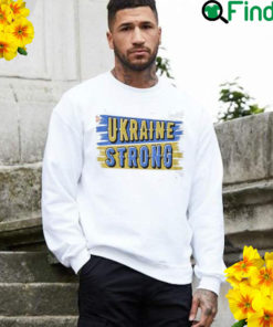 Stop Russian Ukraine Strong Ukraine Flag Support Ukraine Sweatshirt