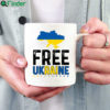 Stop War Free Ukraine I Stand With Mug