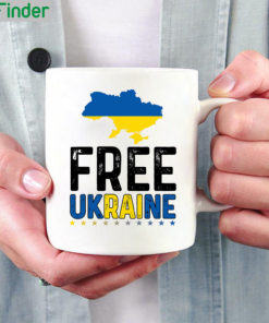 Stop War Free Ukraine I Stand With Mug