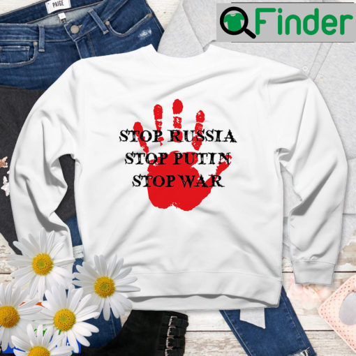 Stop War No Ukraine Peace Sweatshirt