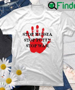 Stop War No Ukraine Peace T Shirt