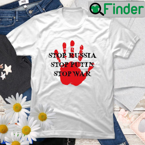 Stop War No Ukraine Peace T Shirt