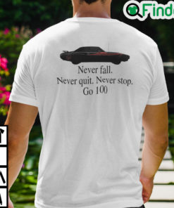 SuperM Never Fall Never Quit Never Stop Go 100 Shirt