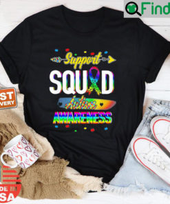 Support Squad Autism Awareness Puzzle Piece Shirt