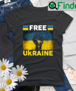 Support Ukraine I Stand Ukraine Flag Free Ukraine Shirt