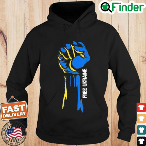 Support Ukraine I Stand With Ukraine Flag Fight Free Ukraine Hoodie