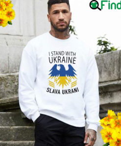 Support Ukraine I Stand With Ukraine Slava Ukrani Ukraine Flag Sweatshirt