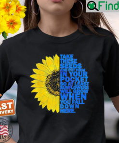 Support Ukraine Sunflower flag Ukraine I Stand With Ukraine Peace Ukraine Shirt