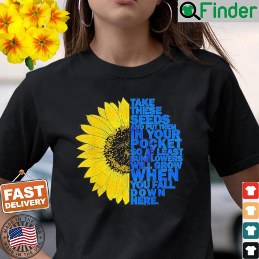 Support Ukraine Sunflower flag Ukraine I Stand With Ukraine Peace Ukraine Shirt