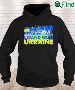 Support Ukrainians Stand With Ukraine Ukrainian Landmark Love Ukraine Hoodie