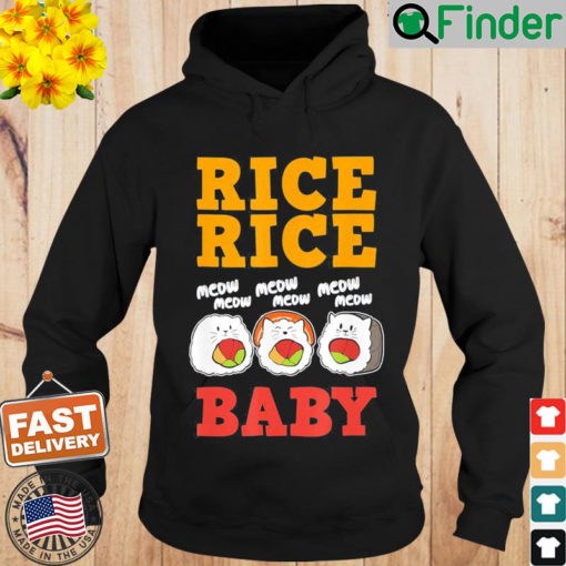 Sushi Rice Baby Hoodie