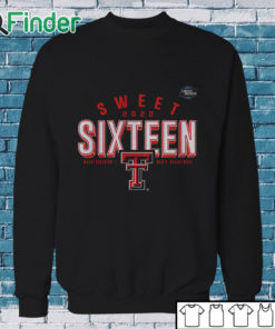 Sweatshirt Texas Tech Red Raiders 2022 NCAA Mens Basketball Tournament March Madness Sweet Sixteen Jumpball