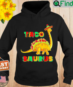 Tacosaurus Cinco De Mayo Taco Dinosaur Hoodie