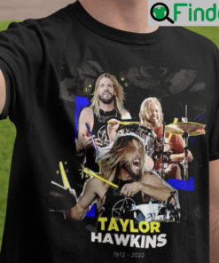 Taylor Hawkins Shirt Memories Taylor Hawkins 1972 2022