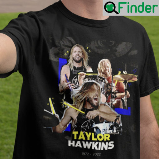 Taylor Hawkins Shirt Memories Taylor Hawkins 1972 2022